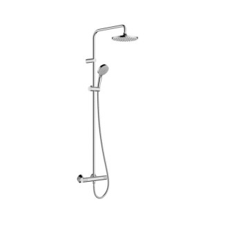 Sprchový systém Hansgrohe Vernis Blend na stenu s termostatickou batériou chróm 26089000