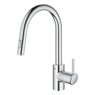 Drezová batéria Grohe Concetto New s vyťahovacou sprškou chróm 31483002