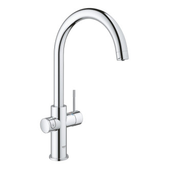 Drezová batéria Grohe Blue Home s výpustou chróm 31455001