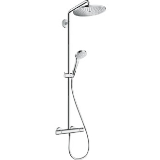 Sprchový systém Hansgrohe Croma Select S s termostatickou batériou chróm 26790000