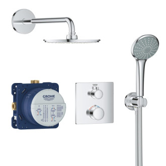 Sprchový systém Grohe Grohtherm vrátane podomietkového telesa chróm 34734000