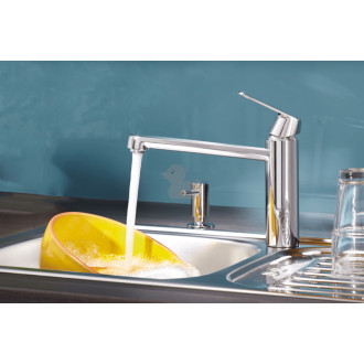 Drezová batéria Grohe Eurosmart Cosmopolitan s otočným ramienkom chróm 30193000