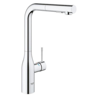 Drezová batéria Grohe Essence New s vyťahovacou sprškou chróm 30270000
