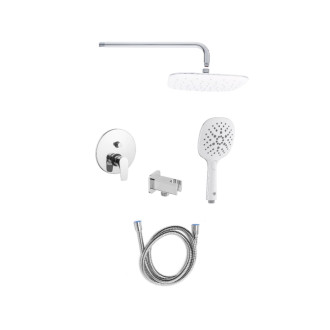 Sprchový systém SAT Project vrátane podomietkového telesa chróm SATBPSETPRO3