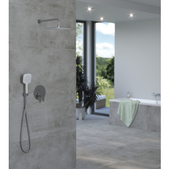 Sprchový systém SAT Project vrátane podomietkového telesa chróm SATBPSETPRO3