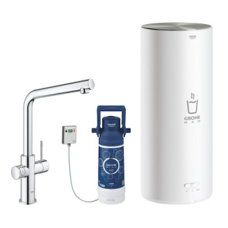 Drezová batéria Grohe Red s výpustou chróm 30325001