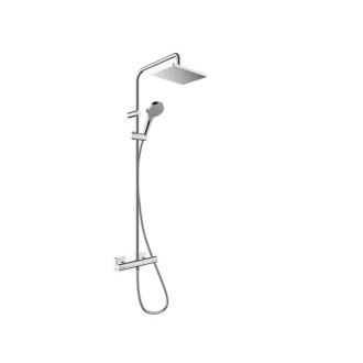 Sprchový systém Hansgrohe Vernis Shape na stenu s termostatickou batériou chróm 26286000