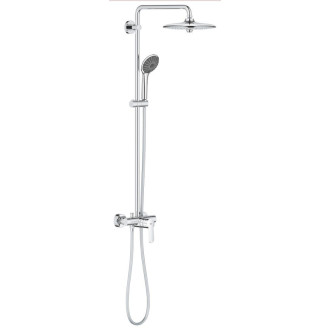 Sprchový systém Grohe Vitalio Joy na stenu s pákovou batériou chróm 27684001