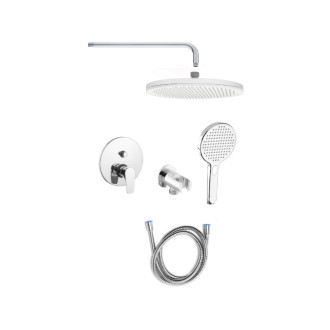 Sprchový systém SAT Project vrátane podomietkového telesa chróm SATBPSETPRO1