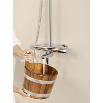 Sprchový systém Hansa Viva s termostatickou batériou chróm 65162201