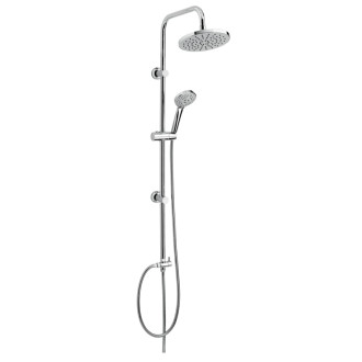 Sprchový systém Novaservis na stenu bez batérie chróm SET030,0