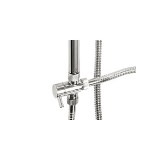 Sprchový systém Novaservis na stenu bez batérie chróm SET030,0