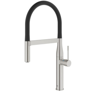 Drezová batéria Grohe Essence New s vyťahovacou spŕškou supersteel 30294DC0