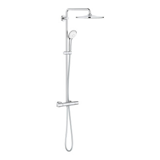 Sprchový systém Grohe Euphoria na stenu s termostatickou batériou chróm 26075001