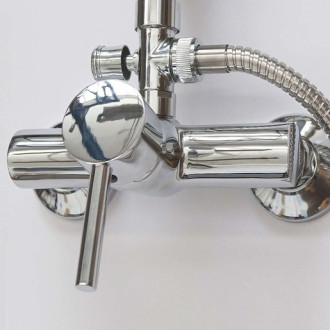 Sprchový systém Roth Florida Combi s pákovou batériou chróm 4000322