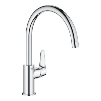 Drezová batéria Grohe BauCurve s otočným ramienkom chróm 31536001