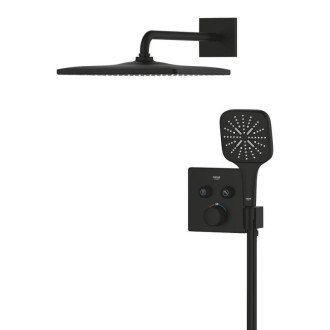 Sprchový systém Grohe Grohtherm Smartcontrol vrátane podomietkového telesa phantom black 34865KF0