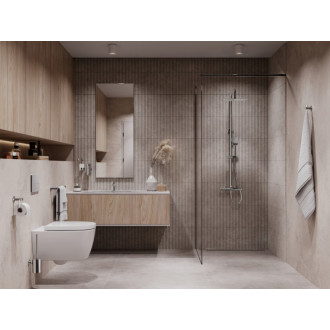 Sprchový systém Novaservis Metalia 54 s termostatickou batériou chróm SET034/TER,0