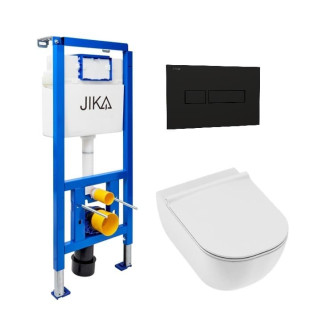 Závesný wc set do ľahkých stien / predstenová Jika Deep KMPLTIGOJ