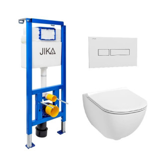 Závesný wc set do ľahkých stien / predstenová Jika Mio-N KMPLBID