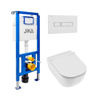 Závesný wc set do ľahkých stien / predstenová Jika Mio-N KMPLCUBITOJ