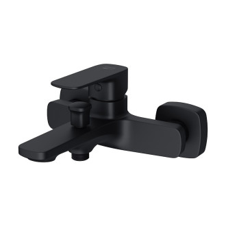 Cersanit Larga vaňová sprchová batéria 150 mm čierna S951-376