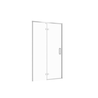 Cersanit Larga sprchové dvere číre s pántami 120x195 L chróm S932-122