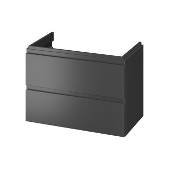 Cersanit Moduo skrinka umývadlová 80 anthracite S590-081