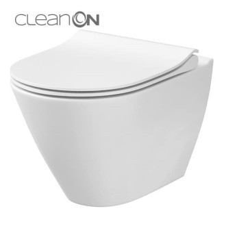 Cersanit Set 743 City misa závesná CO oval, sedátko slim K701-104