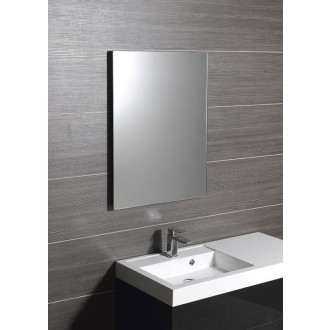 PLAIN zrkadlo 60x80cm, zaguľatené rohy, bez úchytu 1501-26