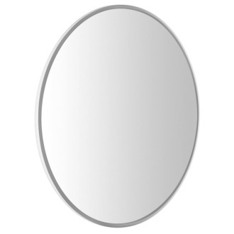 FLOAT okrúhle zrkadlo s LED podsvietením ? 740mm, biela 22574