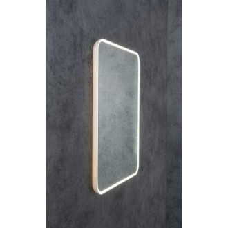 FLOAT zrkadlo s LED podsvietením 500x700mm, biela 22571