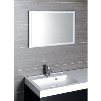 LUMINAR zrkadlo s LED osvetlením v ráme 700x500mm, chróm NL556