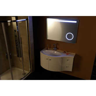 ASTRO zrkadlo s LED osvetlením 1000x700mm, kozmetické zrkadlo MIRL4