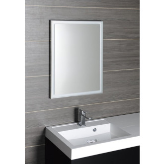 LUMINAR zrkadlo s LED osvetlením v ráme 600x800mm, chróm NL557