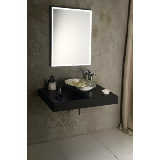 LUMINAR zrkadlo s LED osvetlením v ráme 600x800mm, chróm NL557