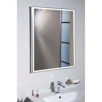 LUMINAR zrkadlo s LED osvetlením v ráme 600x800mm, chróm NL557