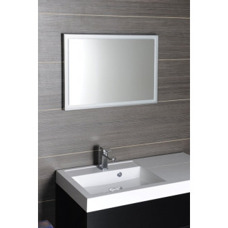 LUMINAR zrkadlo s LED osvetlením v ráme 900x500mm, chróm NL559