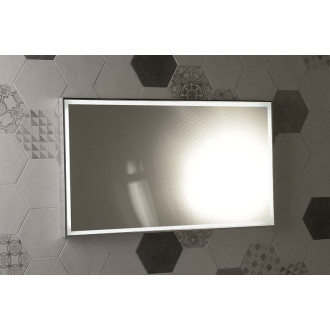 LUMINAR zrkadlo s LED osvetlením v ráme 900x500mm, chróm NL559