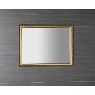 BOHEMIA zrkadlo v drevenom ráme 686x886mm, zlatá NL483