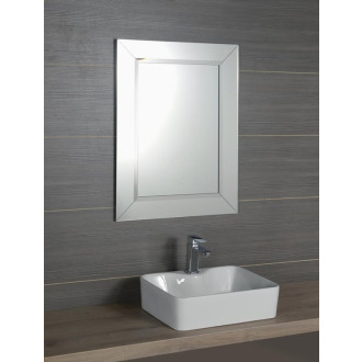 ARAK zrkadlo s lištami a fazetou 60x80cm AR060