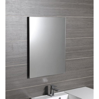 PLAIN zrkadlo 60x90cm, zaguľatené rohy, bez úchytu 1501-28