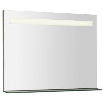 BRETO zrkadlo s LED osvetlením a policou 800x608mm BT080