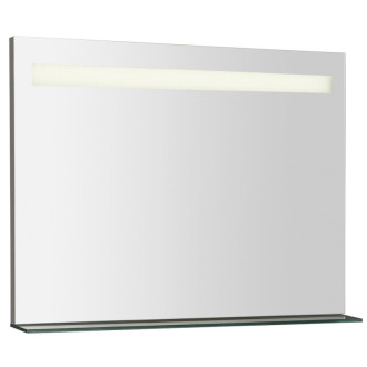 BRETO zrkadlo s LED osvetlením a policou 800x608mm BT080