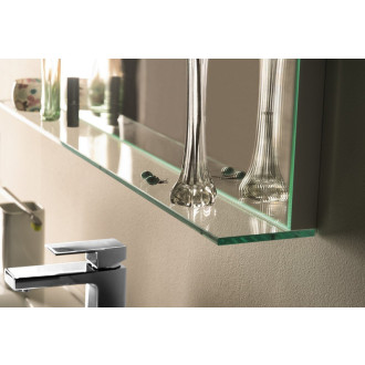 BRETO zrkadlo s LED osvetlením a policou 800x608mm BT080