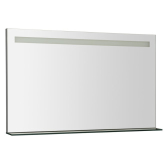 BRETO zrkadlo s LED osvetlením a policou 1000x608mm BT100