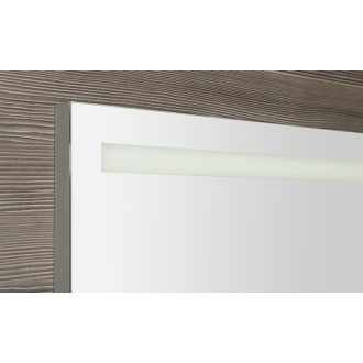 BRETO zrkadlo s LED osvetlením a policou 1000x608mm BT100
