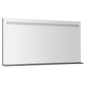 BRETO zrkadlo s LED osvetlením a policou 1200x608mm BT120