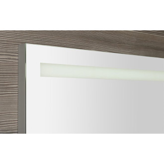 BRETO zrkadlo s LED osvetlením a policou 1200x608mm BT120