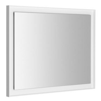 FLUT zrkadlo s LED podsvietením 900x700mm, biela FT090